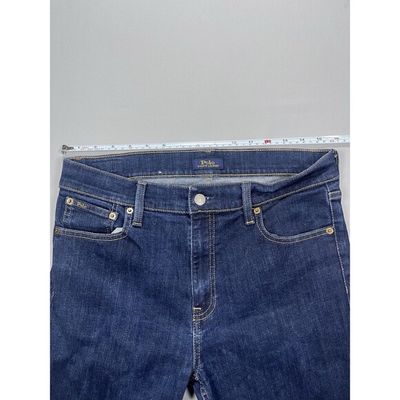 Polo Ralph Lauren Dark Wash Skinny Jeans 32x29 Slimming Stretch Denim - Picture 10 of 11